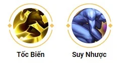 tốc biến và suy nhược