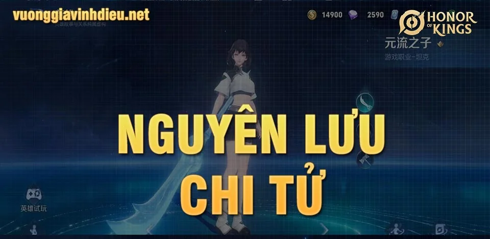 Giới thiệu tướng mới Nguyên Lưu Chi Tử Vương Giả Vinh Diệu