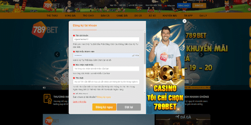 Giao diện 789bet