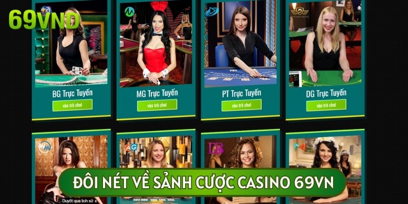 Casino 69VN là sân chơi lý tưởng của đại đa số thành viên