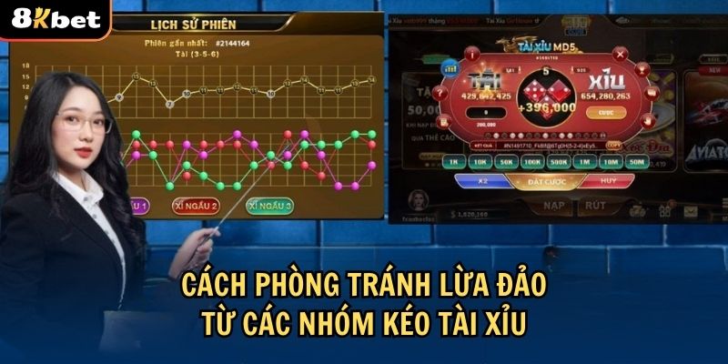 Tham khảo cách phòng tránh các nhóm kéo tài xỉu lừa đảo