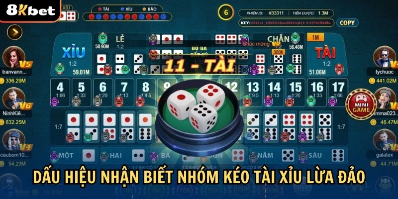 Cách nhận biết nhóm kéo tài xỉu lửa đào