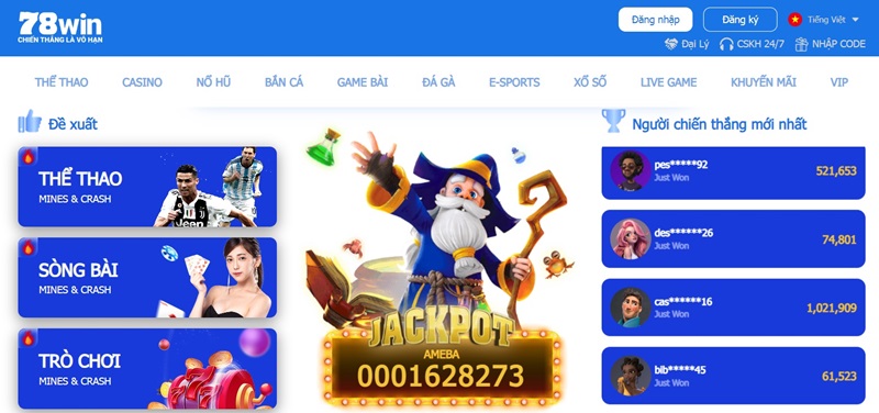 Link vào 78Win mới nhất 2024