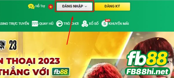 Cách đăng nhập FB88 nhanh chóng