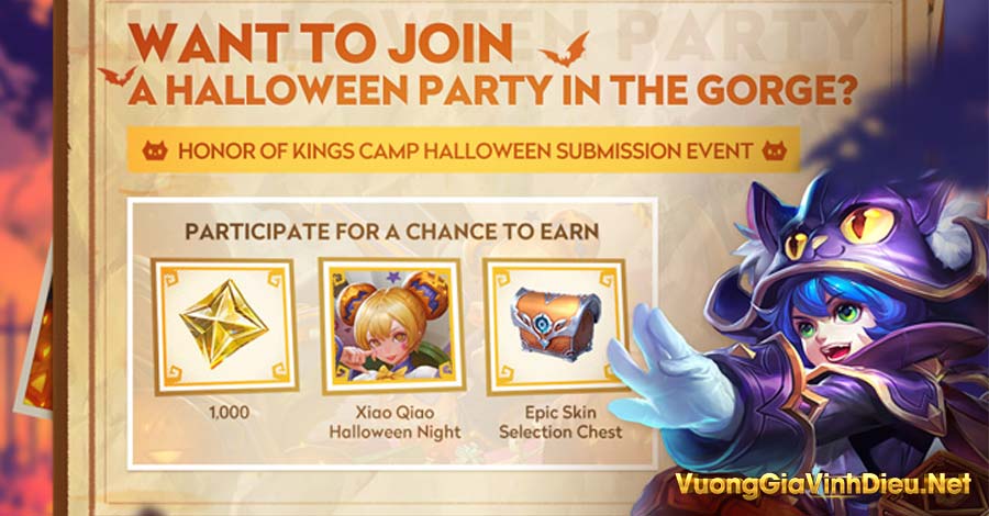 Sự Kiện Halloween 2024 Vương Giả Vinh Diệu