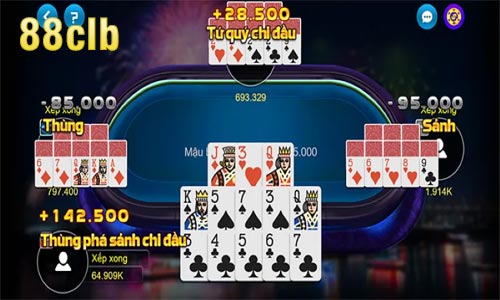 Xếp bài ẩu là sai lầm dễ khiến người chơi đánh nhầm bài