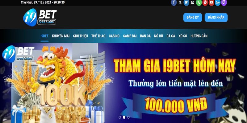 Bảo mật tại I9bet rất là tuyệt vời