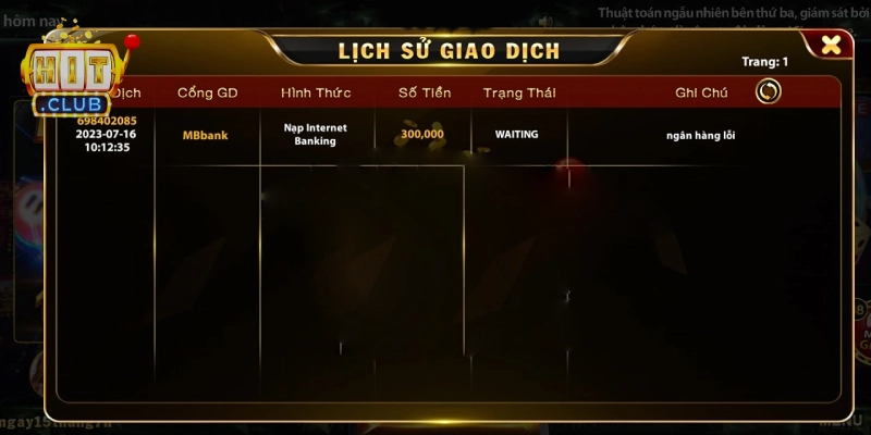 Một số lưu ý để thực hiện nạp tiền Hitclub nhanh hơn