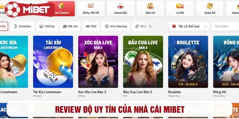 Bằng chứng khẳng định uy tín bậc nhất của nhà cái
