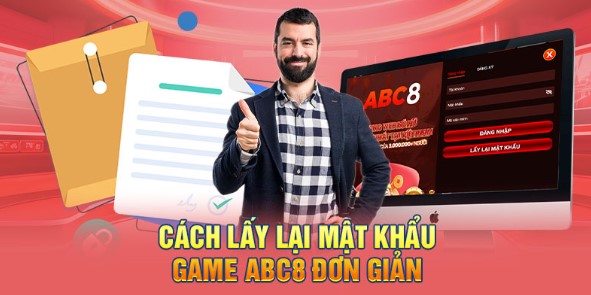 Cách lấy lại mật khẩu game ABC8 đơn giản
