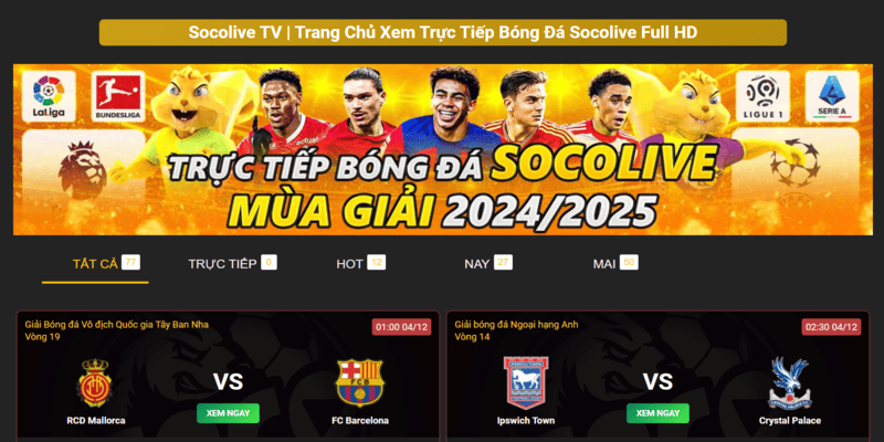 Đôi nét sơ lược về nền tảng trực tiếp bóng đá chất lượng cao