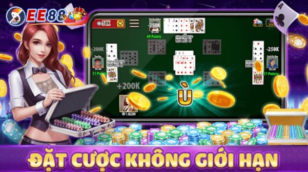 Phỏm Online EE88 là game bài siêu thú vị ở EE88