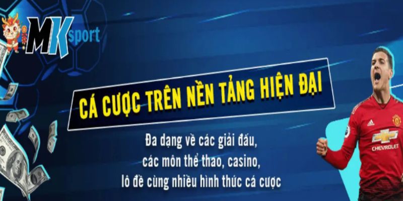 Thể loại cược trên MKSport đa dạng