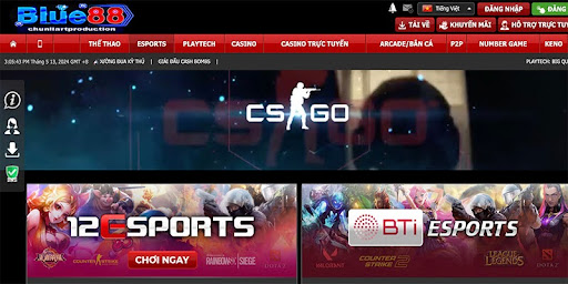 Nhà cái Blue88 cung cấp đa dạng thể loại cá cược E - Sport
