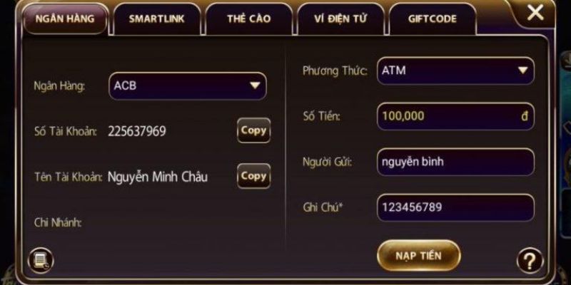 Cách rút tiền tại Xocdia88
