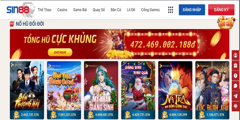 Có nhiều bước chuẩn nhất để tải Sin 88