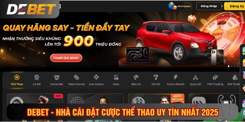 Debet - Nhà cái đặt cược thể thao uy tín nhất 2025