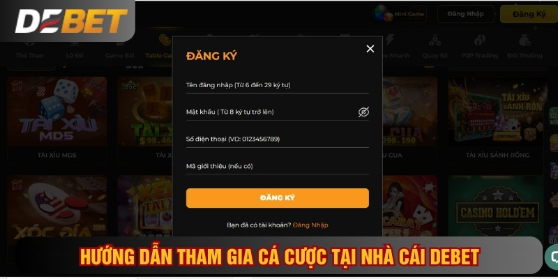 Các bước đăng ký, đăng nhập trải nghiệm dịch vụ