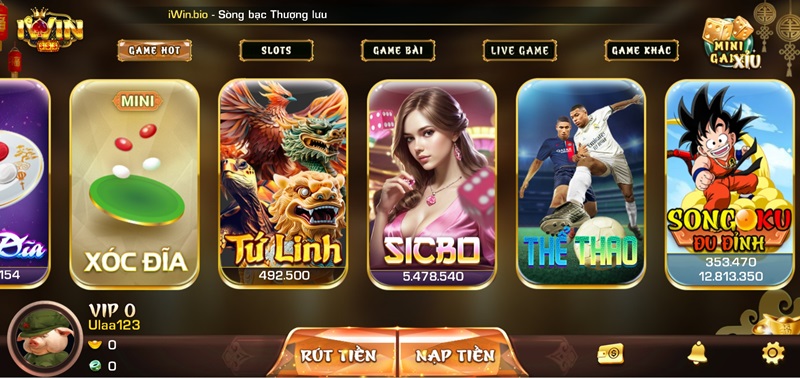 Đăng nhập và bắt đầu tham gia cá cược tại IWIN68