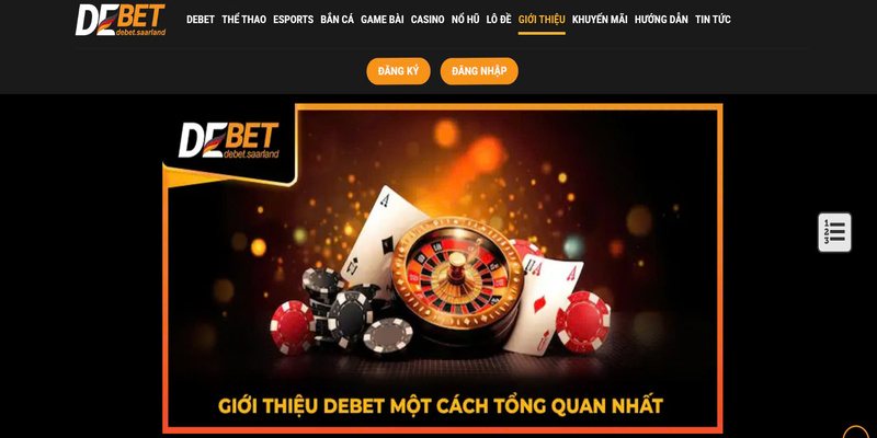 Link vào nhà cái Debet chính gốc rất là quan trọng