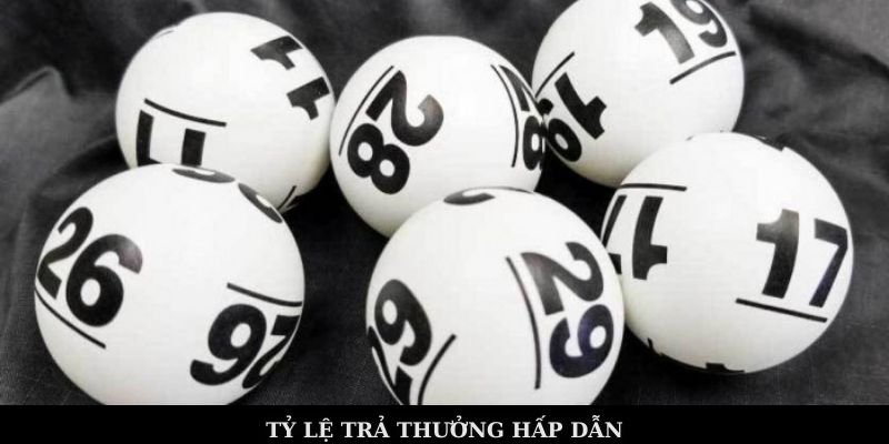 Tỷ lệ trả thưởng hấp dẫn