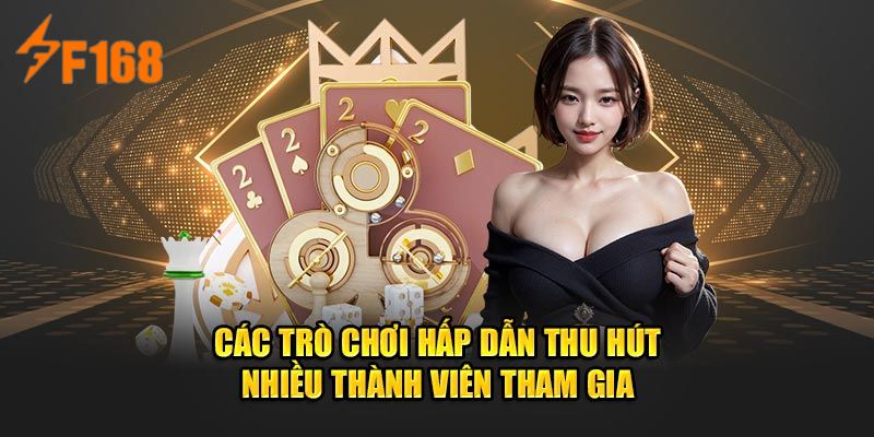 Thế giới game đa dạng tại F168