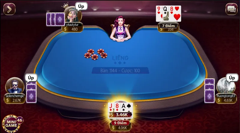 Tìm hiểu cách tính điểm của Liêng trên cổng game bài 68