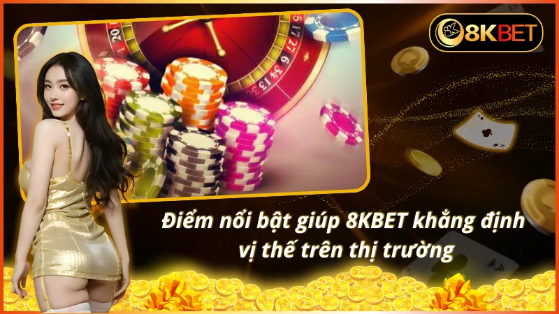 Giao diện nhà cái 8KBET đẳng cấp hàng đầu