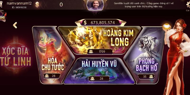 Cách thức hoạt động của xóc đĩa gemwin