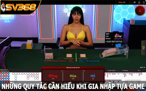 Quy luật tham gia rồng hổ chi tiết nhất