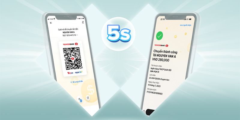 Dùng mã QR để nạp tiền nhanh và dễ dàng