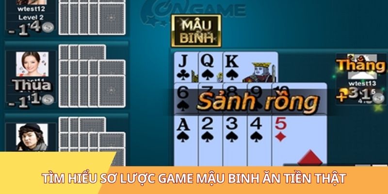 Hướng dẫn cách chơi game mậu binh ăn tiền thật