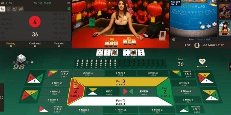 Luật chơi fantan chi tiết cho anh em