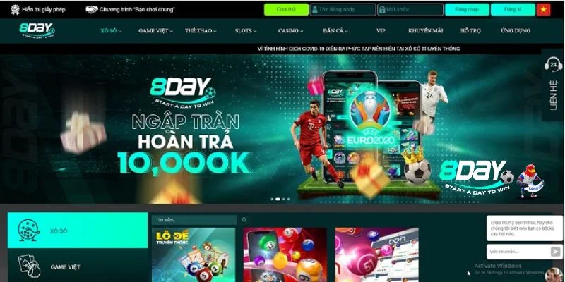 Có rất nhiều thể thức cược ăn tiền tại ứng dụng cá cược bóng đá 8DAY.