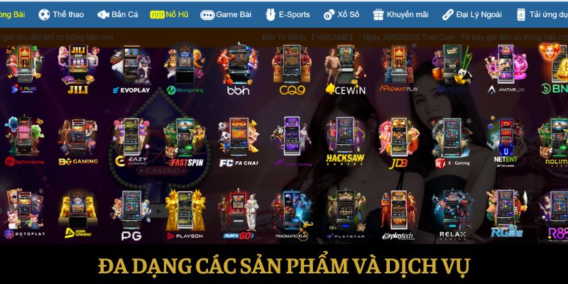 Đa dạng sản phẩm dịch vụ
