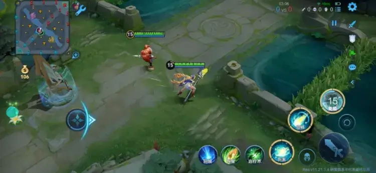 An Nại Đặc VGVD - giao diện trong trận