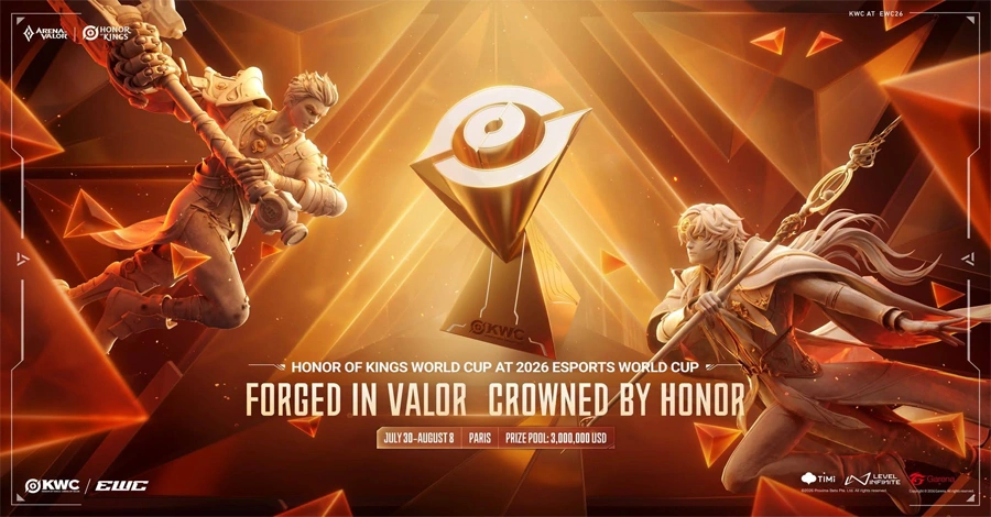 Honor of Kings tại Esports World Club Cup Paris 2026